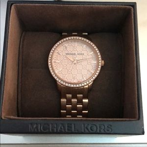 Michael Kors Rose gold watch
